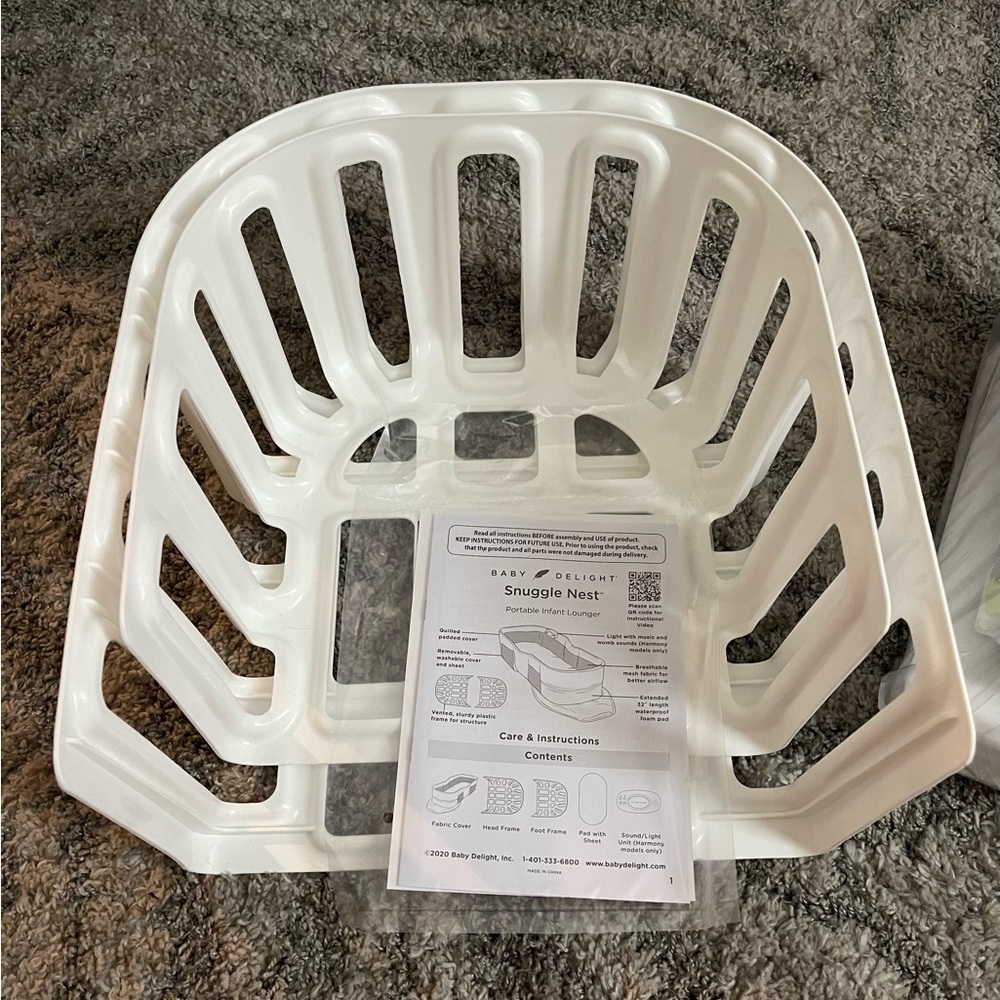 Baby Delight Snuggle Nest Infant Portable Lounger